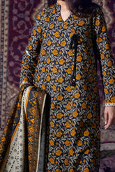 ONYX - Printed Unstitched Khaddar Suit (3 Piece) 3142